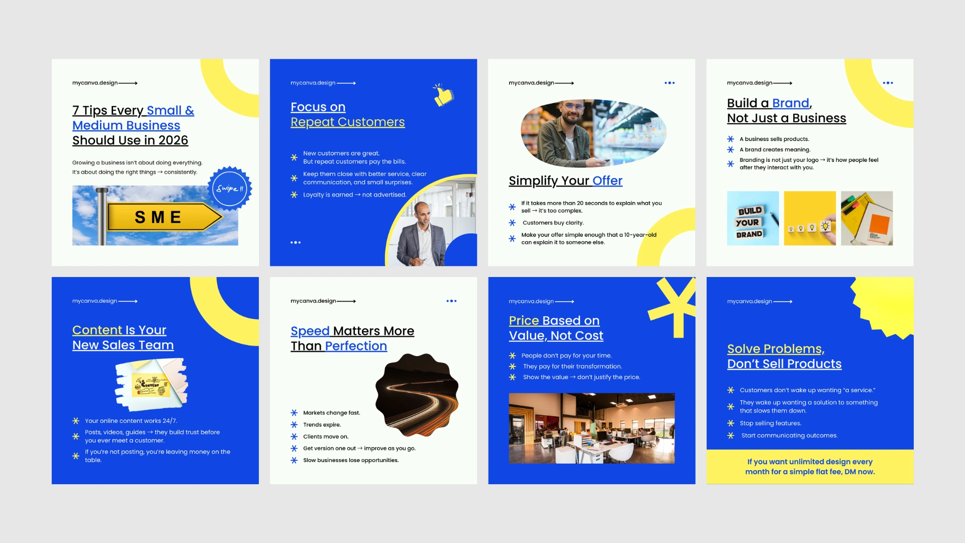 Carousel Post Design